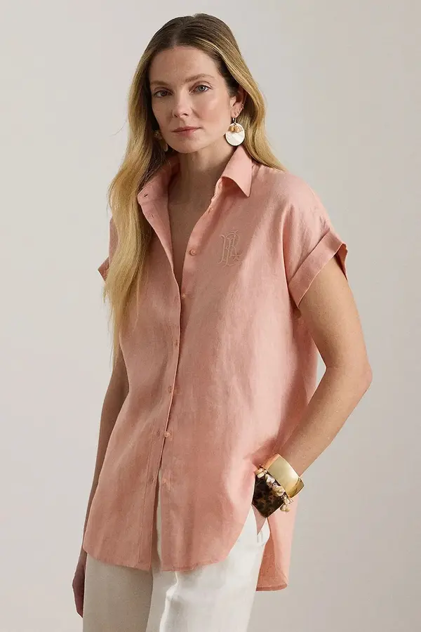 Lauren Ralph Lauren Lauren Ralph Lauren košulja za žene od lana