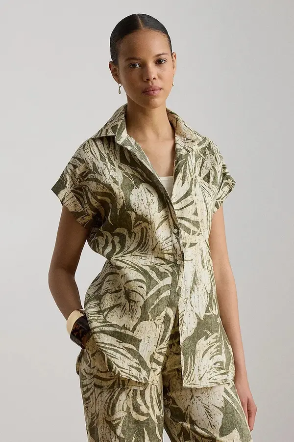Lauren Ralph Lauren Lauren Ralph Lauren košulja za žene od lana