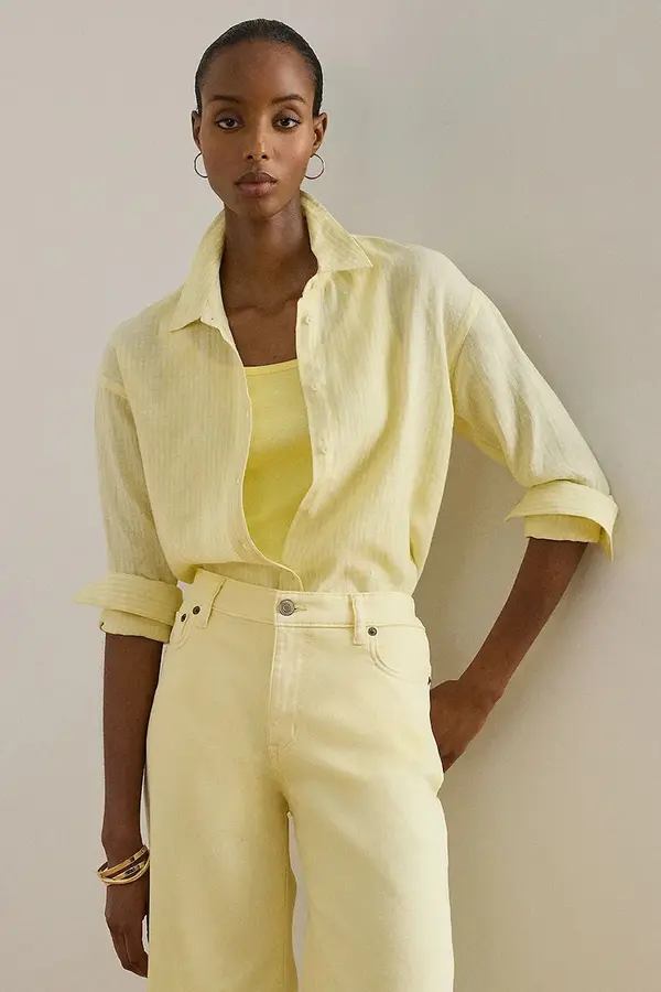 Lauren Ralph Lauren Lauren Ralph Lauren košulja za žene od lana