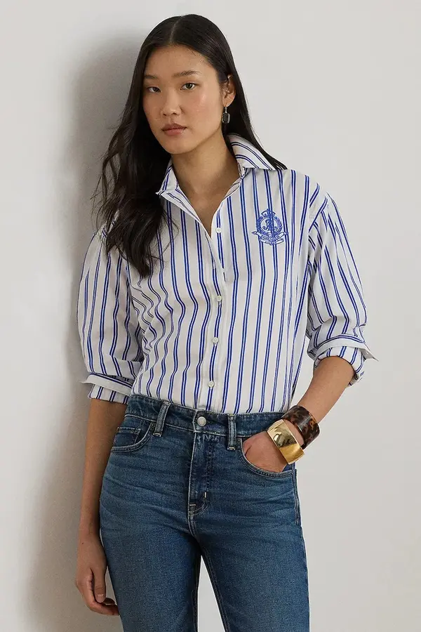 Lauren Ralph Lauren Lauren Ralph Lauren košulja za žene od pamuka