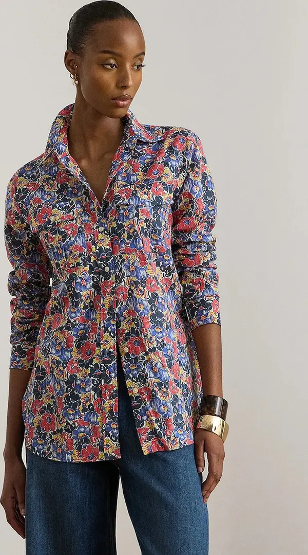 Lauren Ralph Lauren Lauren Ralph Lauren košulja za žene od pamuka
