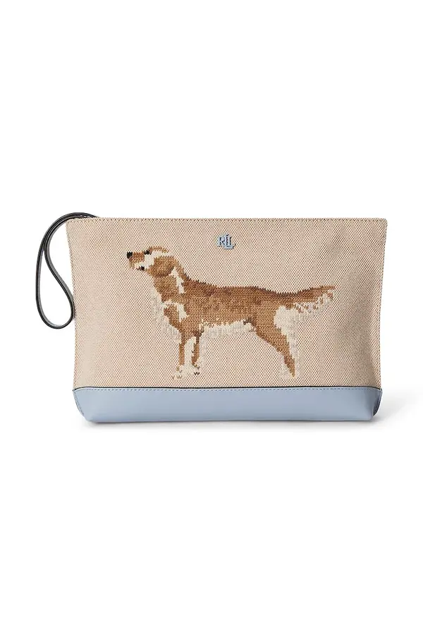 Lauren Ralph Lauren Lauren Ralph Lauren kozmetička torbica za žene pamučna