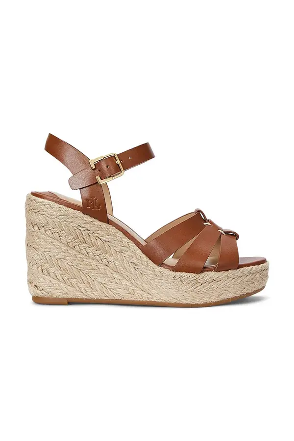 Lauren Ralph Lauren Lauren Ralph Lauren Kožne sandale Lauren Ralph Lauren Soffia Espdr
