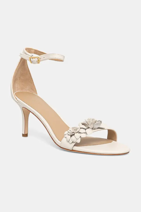 Lauren Ralph Lauren Lauren Ralph Lauren kožne sandale s visokom potpeticom Allie M Flwr