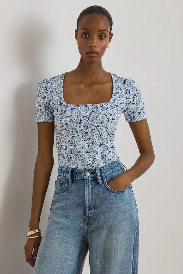 Lauren Ralph Lauren Lauren Ralph Lauren majica ženska pamučna