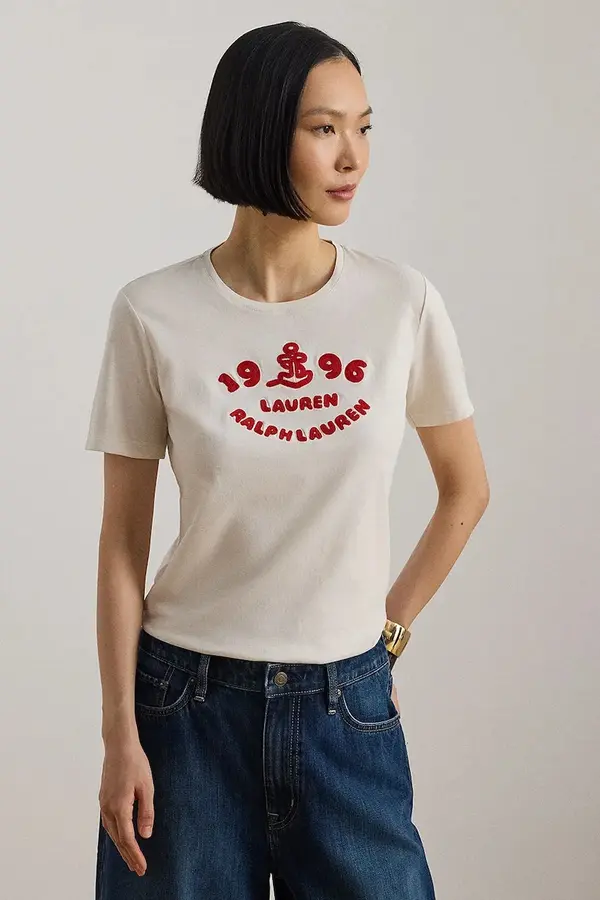 Lauren Ralph Lauren Lauren Ralph Lauren majica ženska pamučna