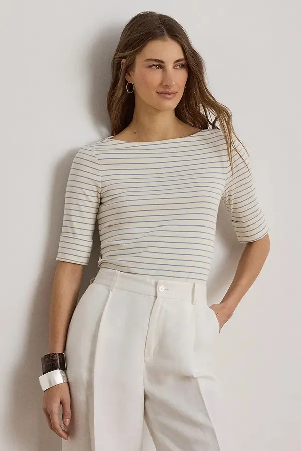 Lauren Ralph Lauren Lauren Ralph Lauren majica ženska s pamukom