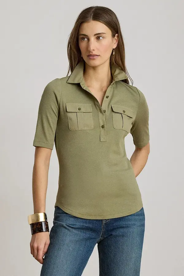 Lauren Ralph Lauren Lauren Ralph Lauren polo majica ženska s pamukom