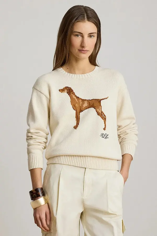 Lauren Ralph Lauren Lauren Ralph Lauren pulover za žene od pamuka