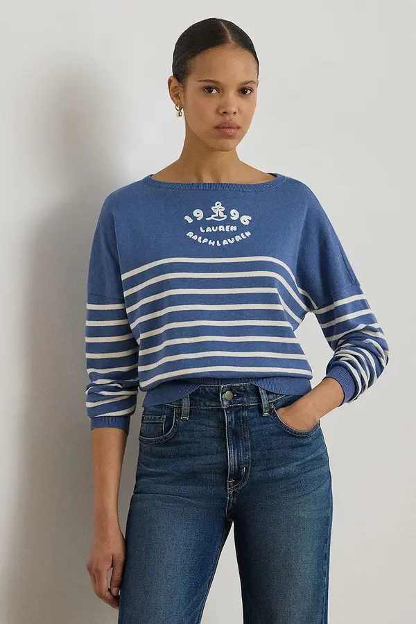 Lauren Ralph Lauren Lauren Ralph Lauren pulover za žene od pamuka