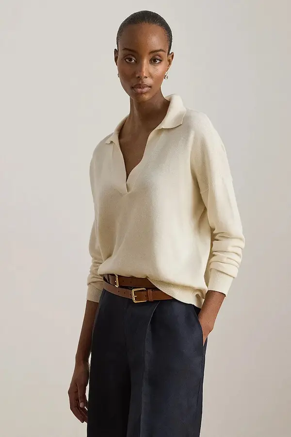 Lauren Ralph Lauren Lauren Ralph Lauren pulover za žene s pamukom