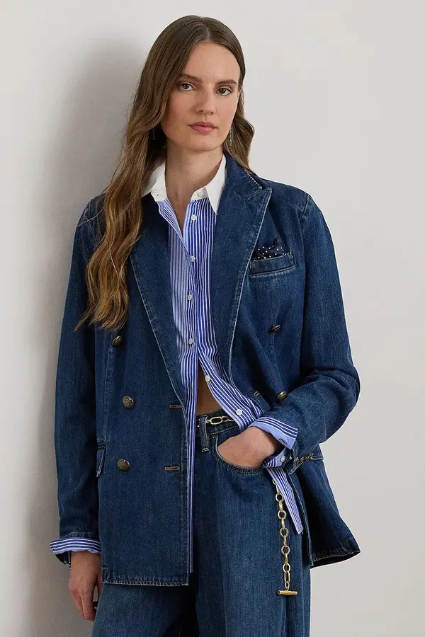Lauren Ralph Lauren Lauren Ralph Lauren sako od odijela ženski pamučni