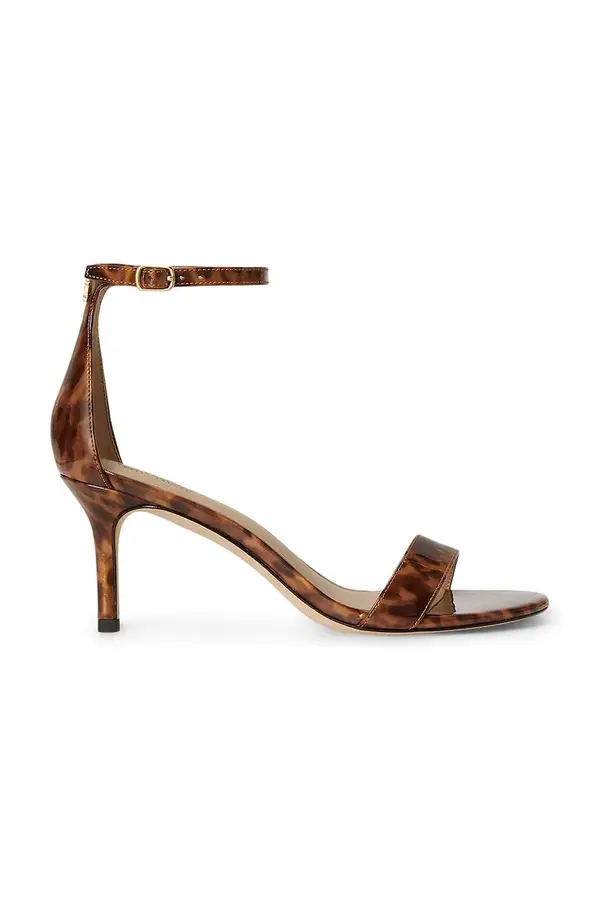 Lauren Ralph Lauren Lauren Ralph Lauren sandale na tanku potpeticu od kože Allie Mid