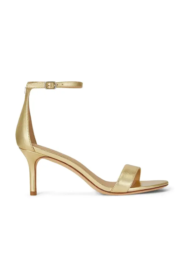 Lauren Ralph Lauren Lauren Ralph Lauren sandale od kože Allie Mid