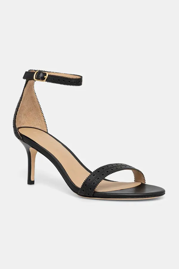 Lauren Ralph Lauren Lauren Ralph Lauren sandale s visokom potpeticom kožne Allie M