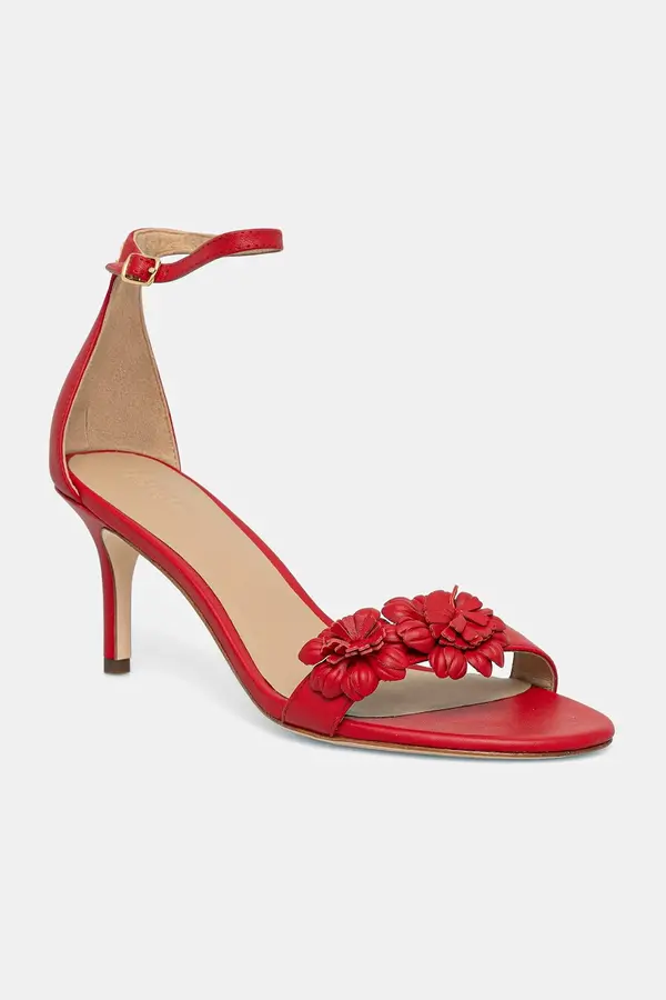 Lauren Ralph Lauren Lauren Ralph Lauren sandale s visokom potpeticom od kože Allie M Flwr