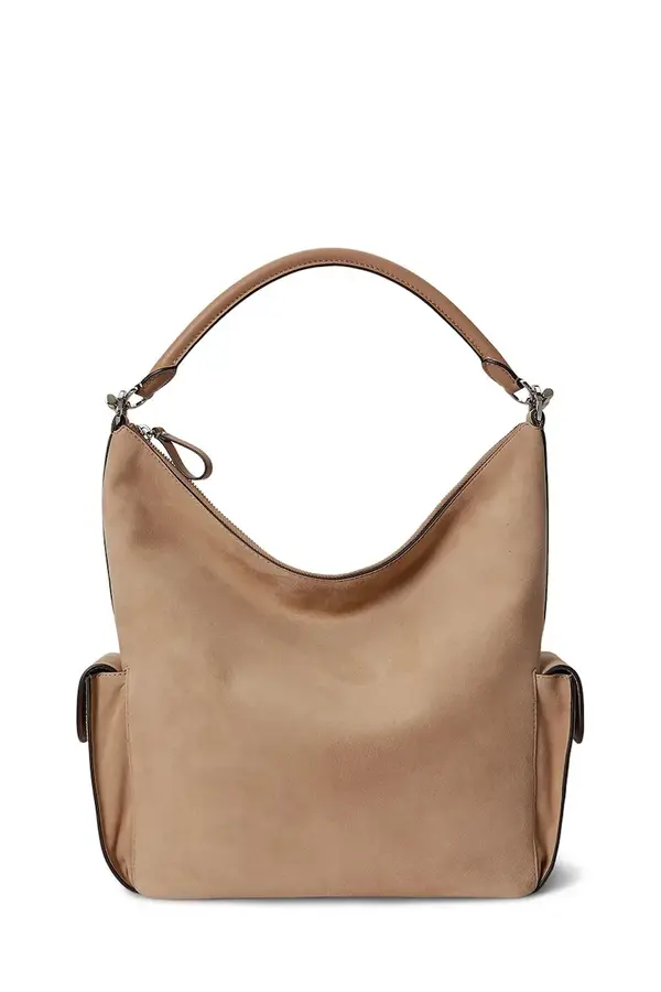 Lauren Ralph Lauren Lauren Ralph Lauren tote torba za žene od brušene kože