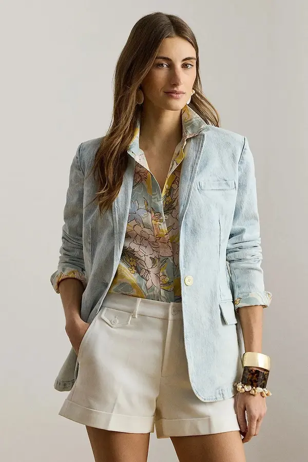 Lauren Ralph Lauren Lauren Ralph Lauren ženski sako od pamuka