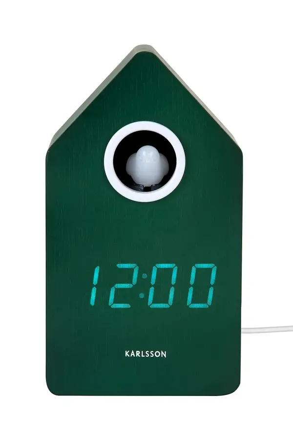 Karlsson LED stolna budilica s kukavicom Karlsson Cuckoo LED 16 cm