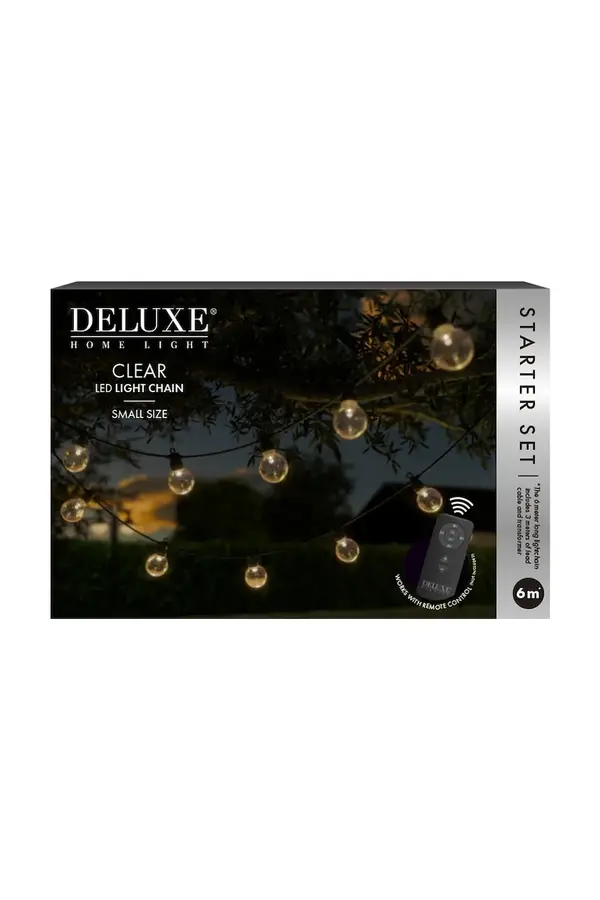 Deluxe Homeart Led svjetleći lanac Deluxe Homeart Starter Kit, 10 LED 3 m
