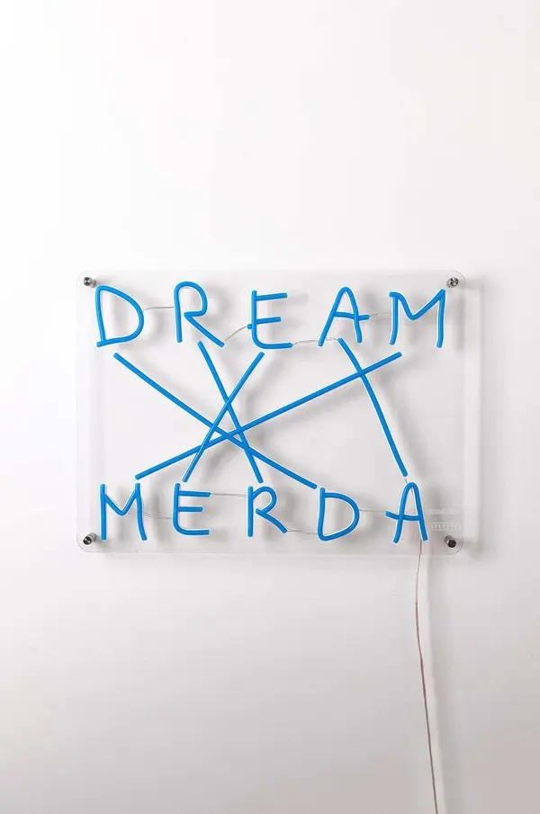 Seletti Led zidna dekoracija Seletti Dream Merda