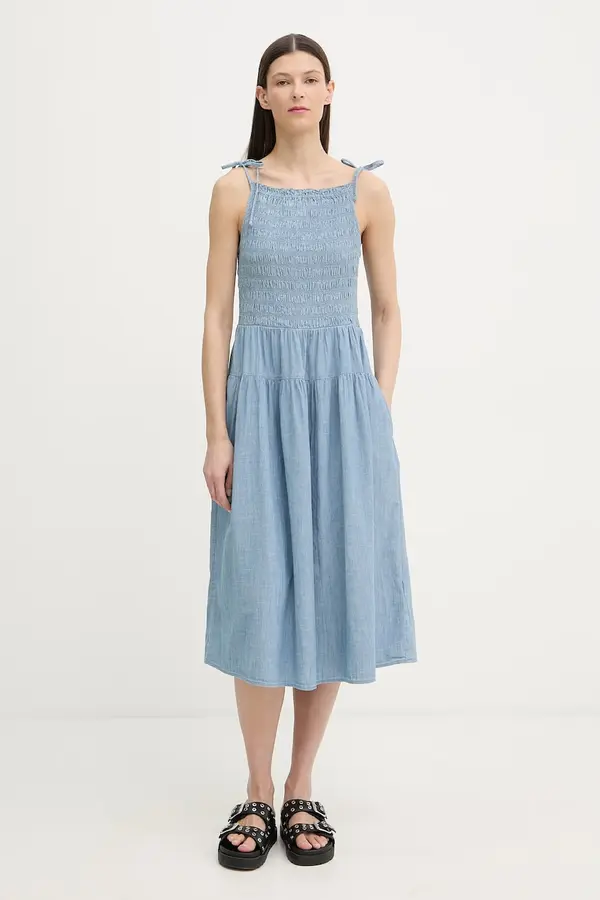 Levi's Levi's babydoll haljina od pamuka MONACO COTTON