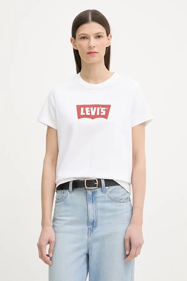 Levi's Levi's basic majica kratkih rukava za žene od pamuka GR T2 PERFECT TEE