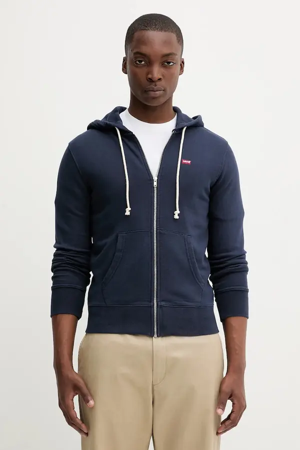 Levi's Levi's dukserica na zakopčavanje sa kapuljačom za muškarce od pamuka THE ORIGINAL HM ZIP UP