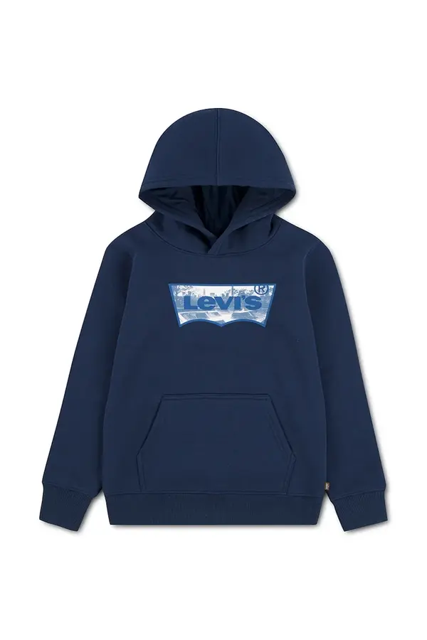 Levi's Levi's dukserica sa kapuljačom za djecu s pamukom SKATE PARK BATWING HOODIE