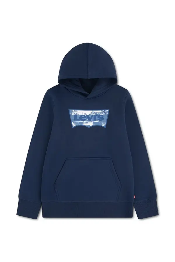 Levi's Levi's dukserica sa kapuljačom za djecu s pamukom SKATE PARK BATWING HOODIE