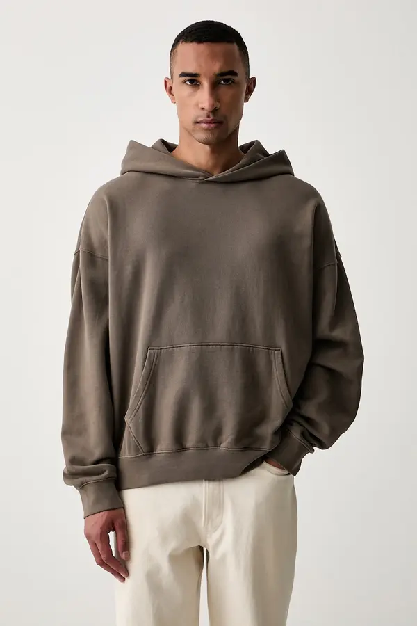 Levi's Levi's dukserica sa kapuljačom za muškarce s pamukom SOFT CROPPED