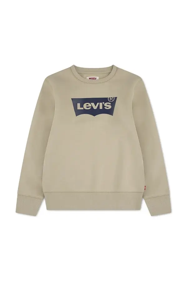 Levi's Levi's dukserica za djecu s pamukom BATWING CREWNECK