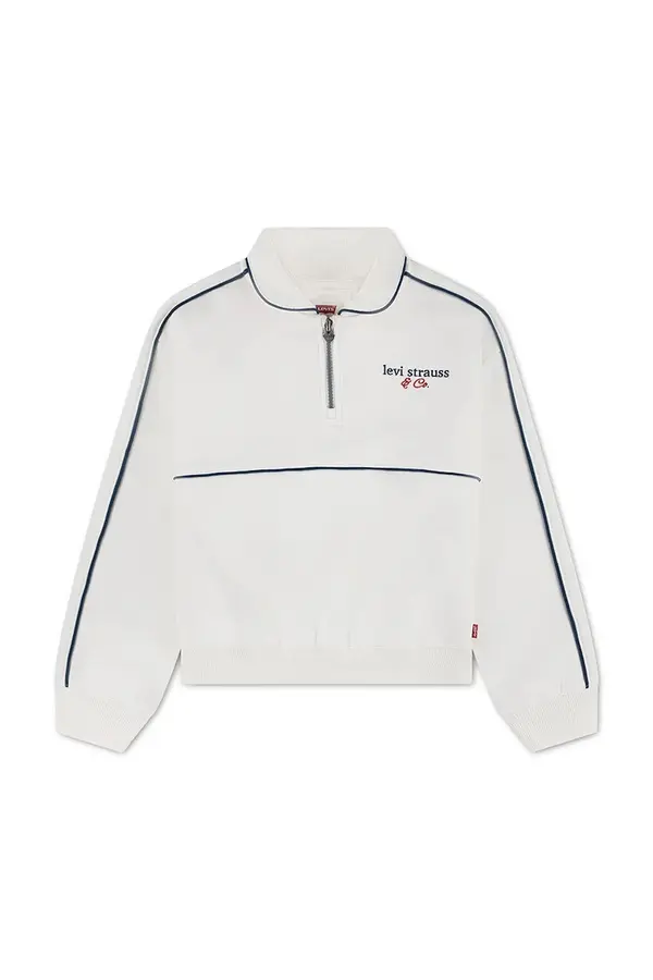 Levi's Levi's dukserica za djecu s pamukom MEET AND GREET HALF ZIP