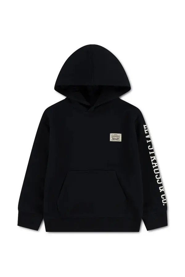 Levi's Levi's dukserica za djecu s pamukom SLEEVE HIT HOODIE
