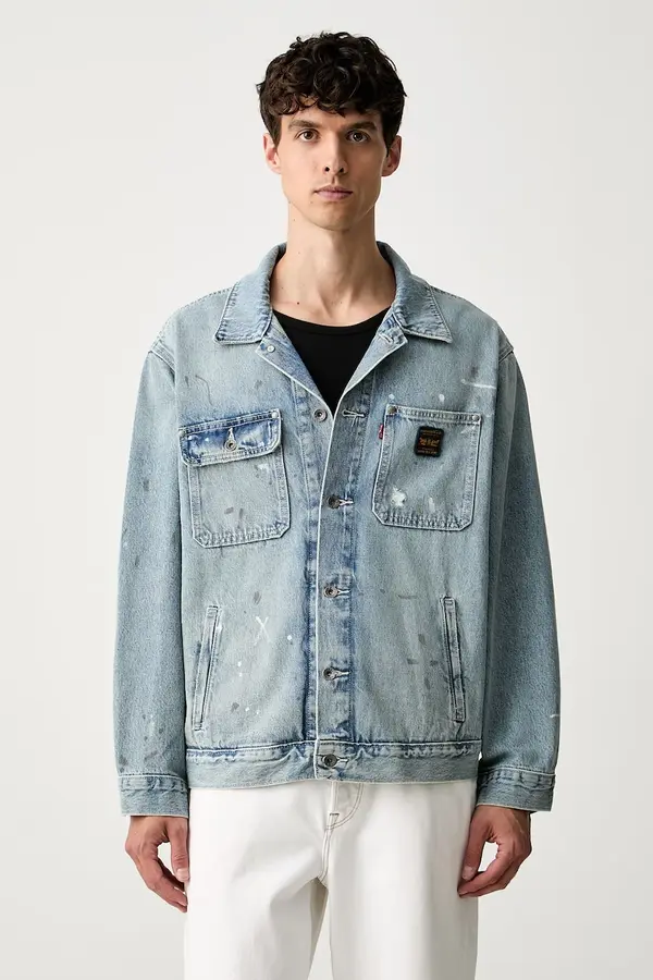 Levi's Levi's jakna u stilu košulje za muškarce od samta SUNRISE