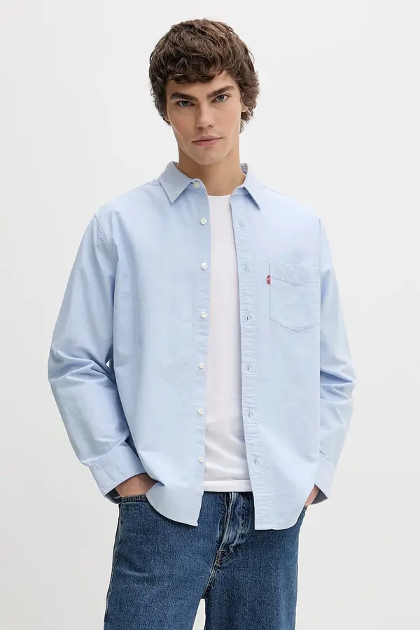 Levi's Levi's košulja za muškarce od pamuka SUNSET 1 POCKET STANDARD