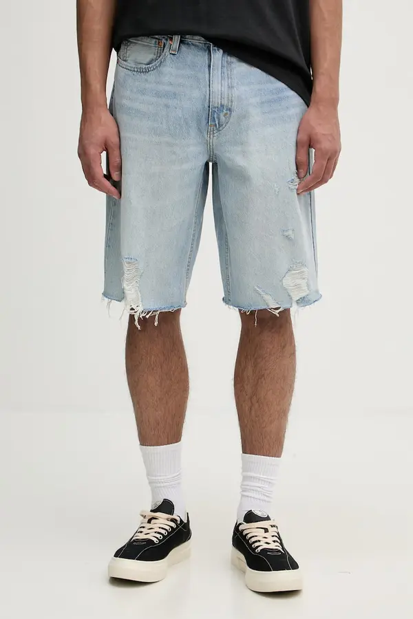 Levi's Levi's kratke hlače za muškarce traper 469 LOOSE