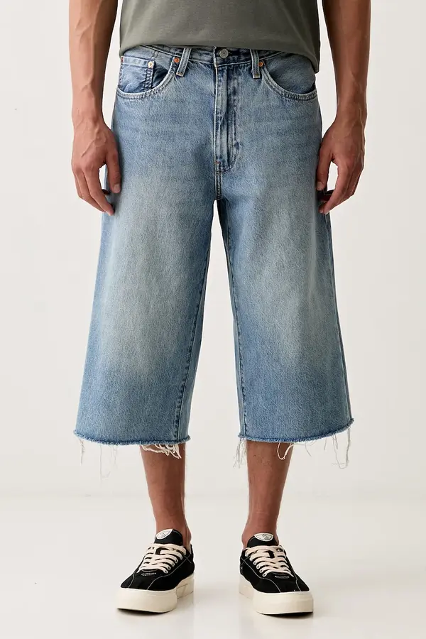 Levi's Levi's kratke hlače za muškarce traper 478 BAGGY CAPRI