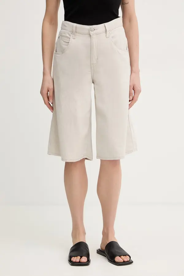 Levi's Levi's kratke hlače za žene od lana SUPER BAGGY LONG