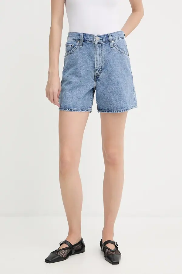 Levi's Levi's kratke hlače za žene traper CINCH MID-THIGH