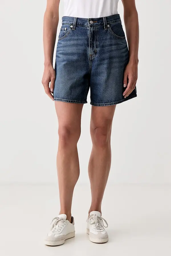 Levi's Levi's kratke hlače za žene traper HIGH BAGGY SHORT ACHIEVE EVERYTHING