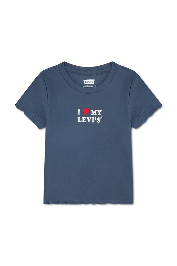 Levi's Levi's majica za djecu s pamukom I HEART MY LEVIES TOP