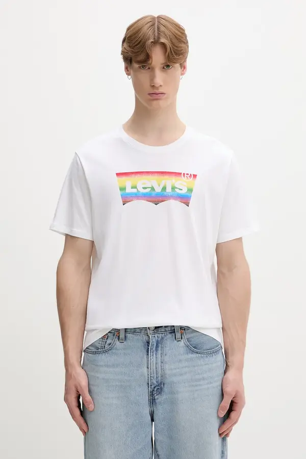 Levi's Levi's majica za muškarce od pamuka COMMUNITY TEE x PRIDE