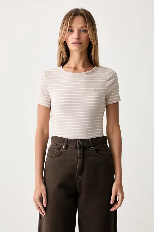 Levi's Levi's majica za žene od pamuka s elastanom HAYES