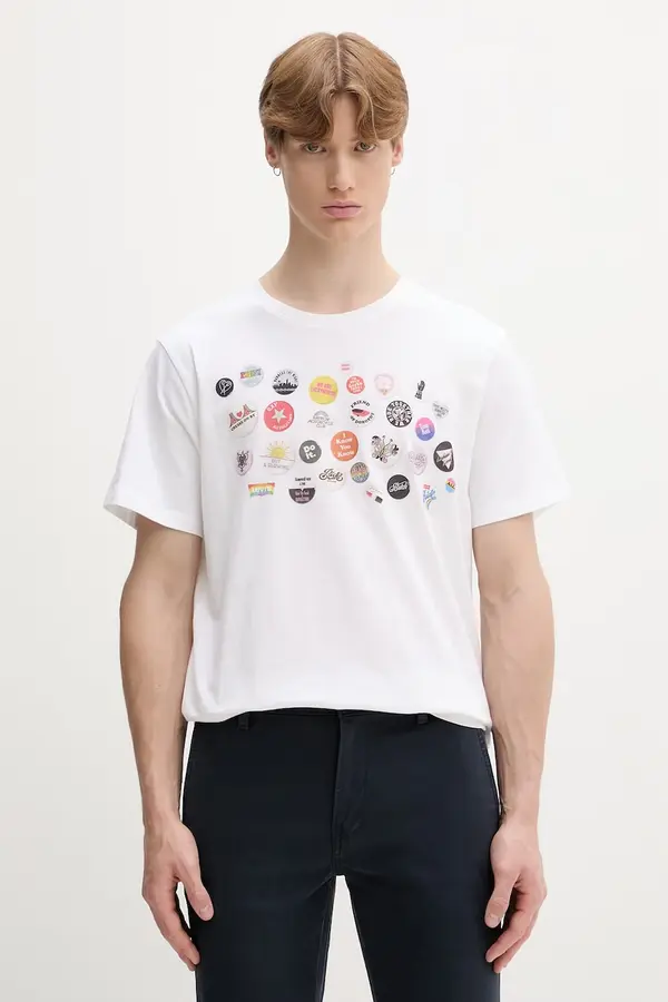 Levi's Levi's oversize majica kratkih rukava za muškarce od pamuka COMMUNITY TEE x PRIDE