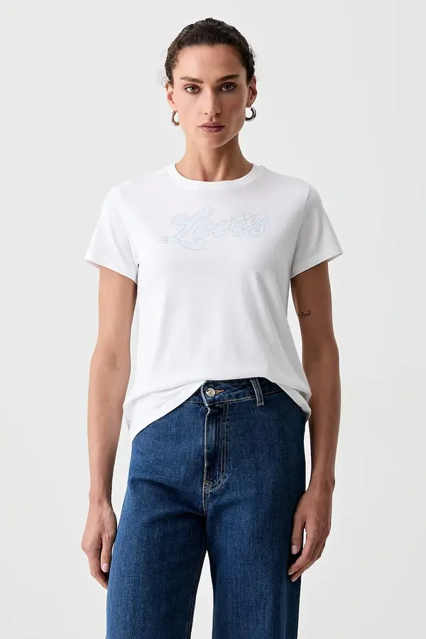 Levi's Levi's oversize majica kratkih rukava za žene od pamuka THE PERFECT TEE