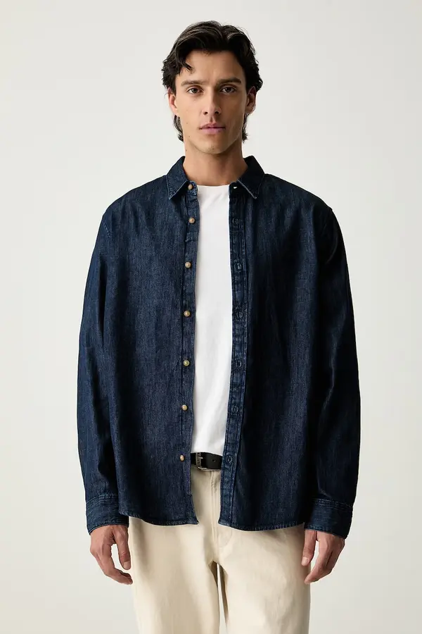 Levi's Levi's oxford košulja za muškarce od pamuka BATTERY HOUSEMARK STANDARD
