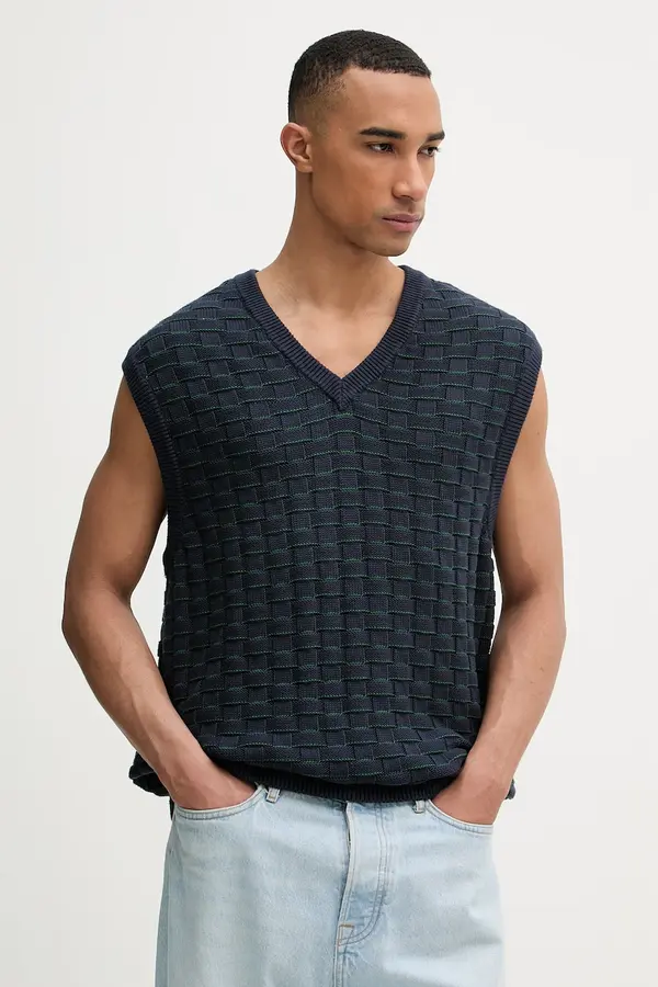 Levi's Levi's pulover bez rukava za muškarce od pamuka SKYLINE SWEATER VEST