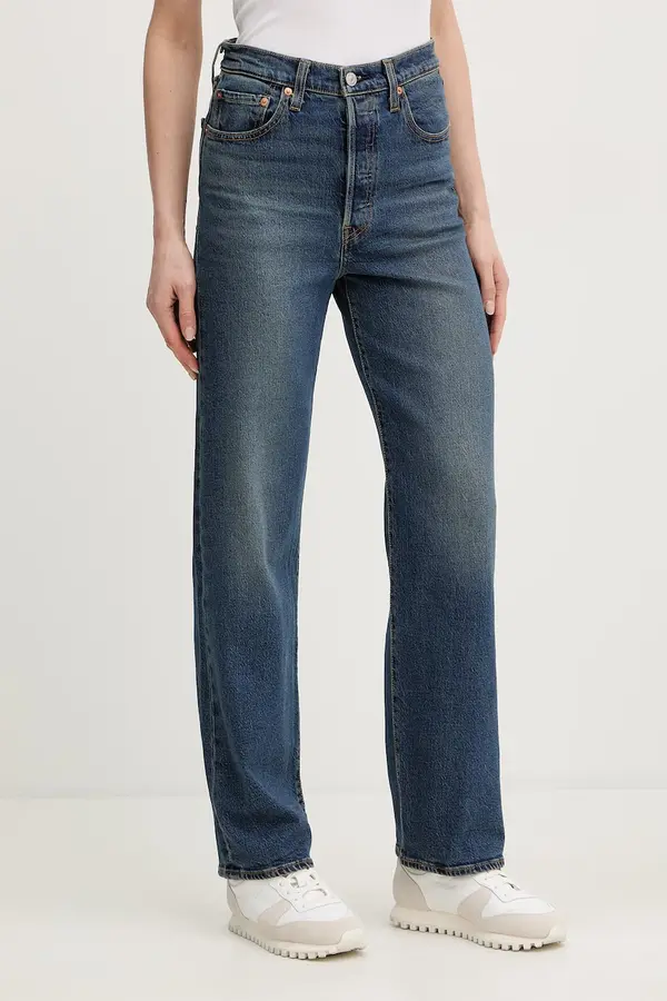Levi's Levi's straight traperice ženske RIBCAGE STRAIGHT ANKLE