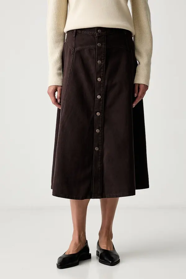 Levi's Levi's suknja A-kroja traper YOKED WESTERN